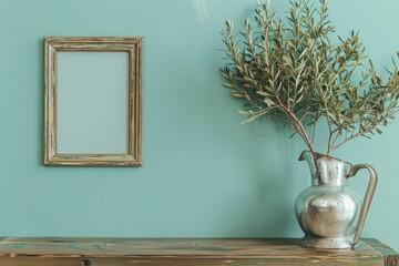 Fototapeta premium Vintage Frame Mockup