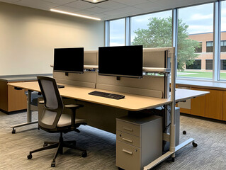 Modern Office Workspace