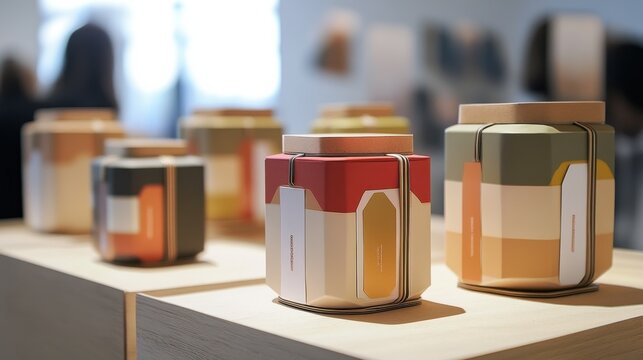 Discover innovative compact foldable packaging prototypes for efficient product storage and display