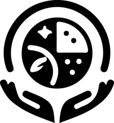 vector illustration sketch silhouette symbol logo icon social institution abstract natural modern for growing company.eps