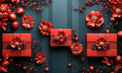 The banner for the Chinese New Year gift box includes a red envelope. Celebrate Chinese New Year