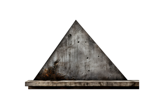 Corner on transparent background.