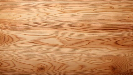 Obraz premium 木目の背景素材 ウッドデッキ 木目 淡いブラウン AI生成素材 横目