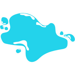 Abstract Fluid Splash