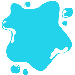 Abstract Fluid Splash