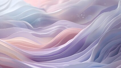 Obraz premium Soft Tides of Light