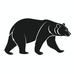 Walking Bear Silhouette.eps