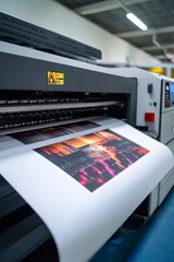 Dive into the fascinating world of contemporary technology in the commercial printing industry, where vibrant largeformat color images are being produced with remarkable efficiency and precision