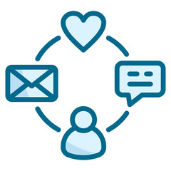 Social Media Engagement Icon