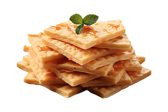 Bikaji Soan Papdi on transparent background.
