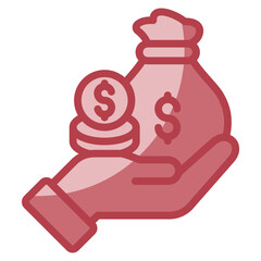 Investment Icon Element For Design