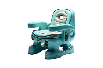 Fototapeta premium Baby Potty Chair on transparent background.