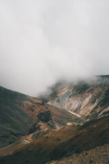 蔵王のお釜（曇）