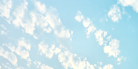 sunny sky blue light watercolor background. Aquarelle painting brush effect card paper textured canvas cloudy smoke space for text, entertaining card, template. aquamarine color graphics illustration