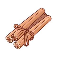 cinnamon sticks vector icon,cinnamon sticks vector illustration - simple illustration of cinnamon sticks ,perfect for logos and iconscinnamon sticks 