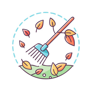 recommend clip art: raking leaves vector icon,raking leaves vector illustration - simple illustration of raking leaves ,perfect for logos and iconsraking leaves 