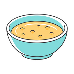 soup bowl vector icon,soup bowl vector illustration - simple illustration of soup bowl ,perfect for logos and iconssoup bowl 