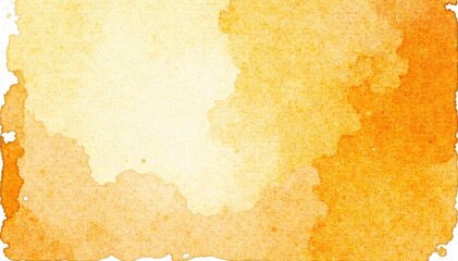 A beautiful watercolor background in shades of orange for creative projects.