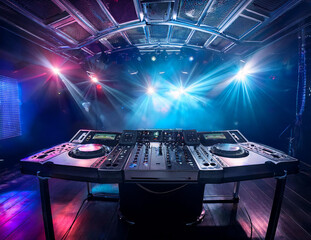 Generated image　フェス　クラブシーン