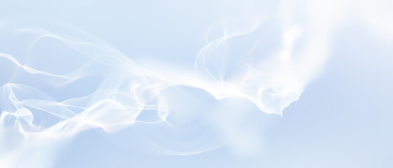 Obraz premium Abstract Background With Soft Light Effects in White Tones