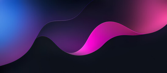 Fluid Waves of Color Create a Calming Abstract Background