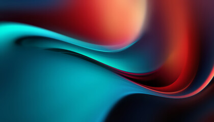 Abstract Gradient Background in Vibrant Colors for Design