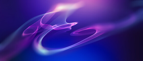 Colorful Abstract Swirls Create a Dynamic Visual Effect