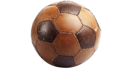 Vintage football transparent background