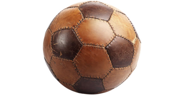 Vintage football transparent background