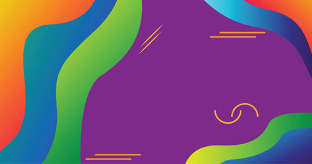 Mixture Color Gradient Abstract Background. background for presentation, banner,backdrop. Vector illustration.