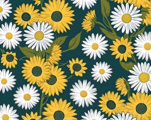 Decorative Regal Floral Pattern for Wallpapers and Textiles Elegant Burgundy and Golden Design