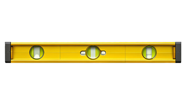 Level Tool isolated on a transparent background.