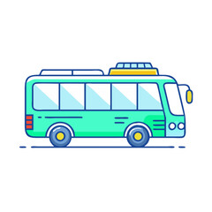 tour bus vector icon, tour bus vector illustration - simple illustration of tour bus, perfect for logos and iconstour bus 