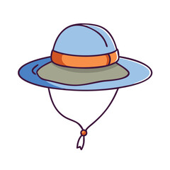 traveler s hat vector icon, traveler s hat vector illustration - simple illustration of traveler s hat, perfect for logos and iconstraveler s hat 