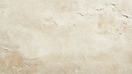 Exploring the subtle beauty of beige travertine with intricate textures and patterns under soft, even lighting