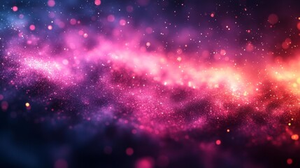 Fototapeta premium Colorful Cosmic Gradient Dust. Generative AI