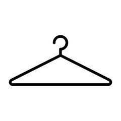 hanger icon, simple flat style, pictogram logo sign symbol vector illustration, isolated on white for mobile app