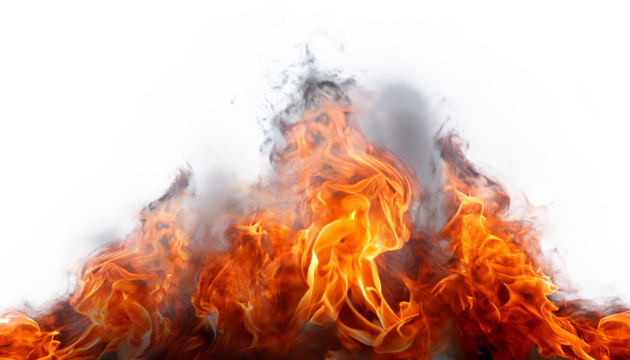 Fiery Sparks and Smoke Particles