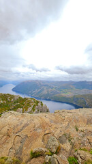 view from the mountain