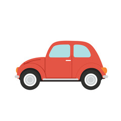 Cute Car Illustration Vector