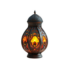 Illuminated Ornate Ramadan Lantern