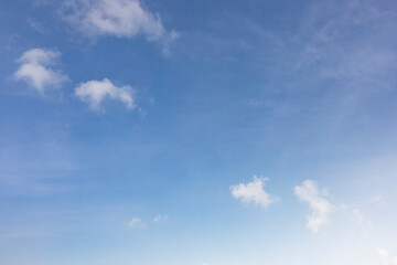 Summer blue sky cloud gradient light white background. Beauty clear cloudy in sunshine calm bright winter air bacground. Gloomy vivid cyan landscape in environment day horizon skyline view spring wind