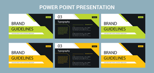 Creative business PowerPoint presentation slides template design. Use for modern keynote presentation background, brochure design, website slider, landing page, annual report, company profile