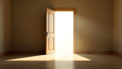 Open Door to New Beginnings: A Ray of Hope and Opportunity