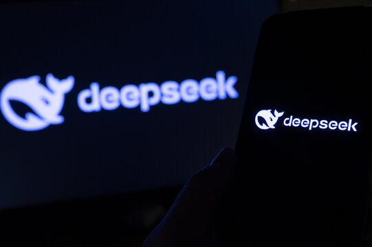 Qingdao,China-1.12.2025:deepseek is a Chinese artificial intelligence (AI) firm and family of Large Language Models. DeepSeek-V3, is competitive with other LLMs released in 2024 such as that of OpenAI