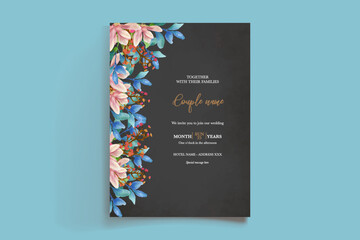 floral bridal shower invitation templates