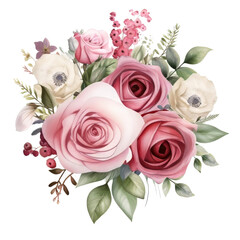Fototapeta premium Beautiful Flower Clipart Vector Illustration - Floral Design for Graphics