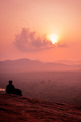 Obraz premium Sunset in Sri Lanka
