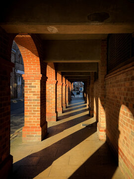 Winter sun in Skeldergate