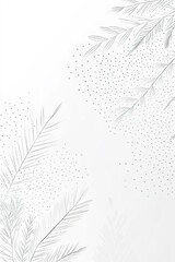 Hand-drawn Scandinavian patterns on soft gray backdrop suitable for modern artistic applications in printed and digital media